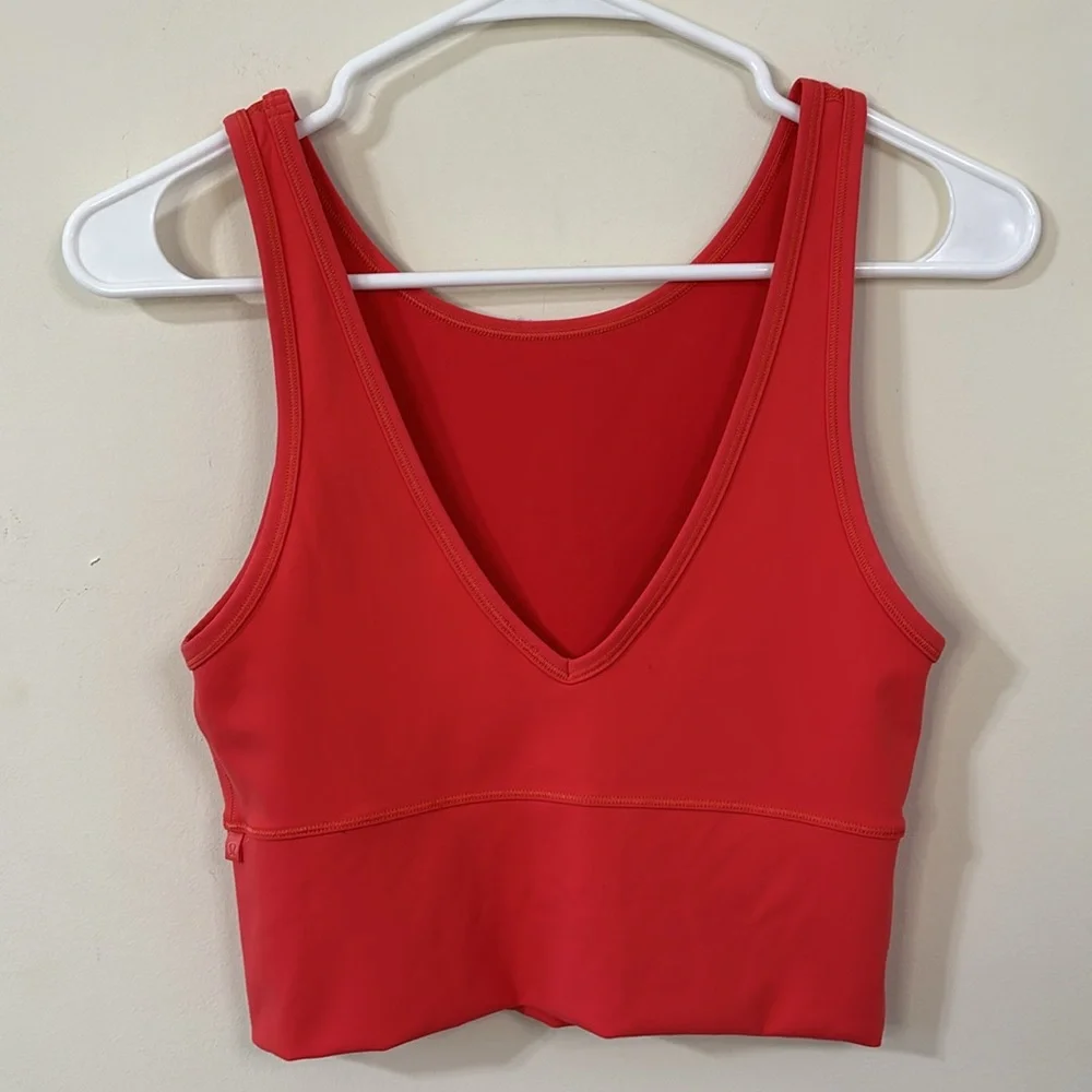 Lululemon Power Pivot Tank *Everlux Pink Punch Size 4 - Picture 6 of 8